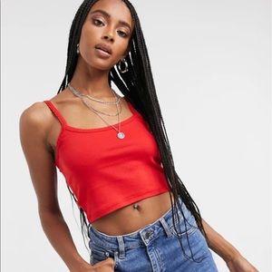 Topshop Scallop Trim Cami (NWOT)